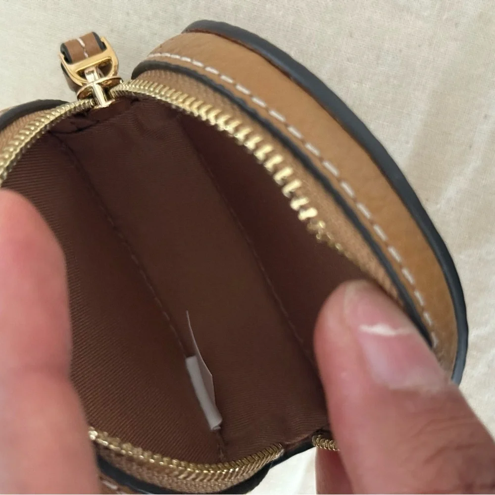 Tory Burch Thea Leather Coin Pouch